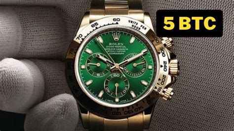 how to buy a rolex with bitcoin